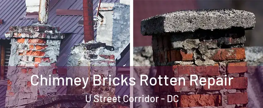 Chimney Bricks Rotten Repair U Street Corridor - DC