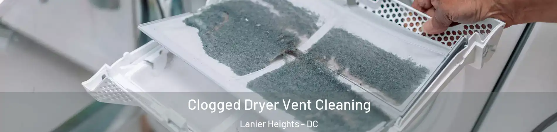 Clogged Dryer Vent Cleaning Lanier Heights - DC