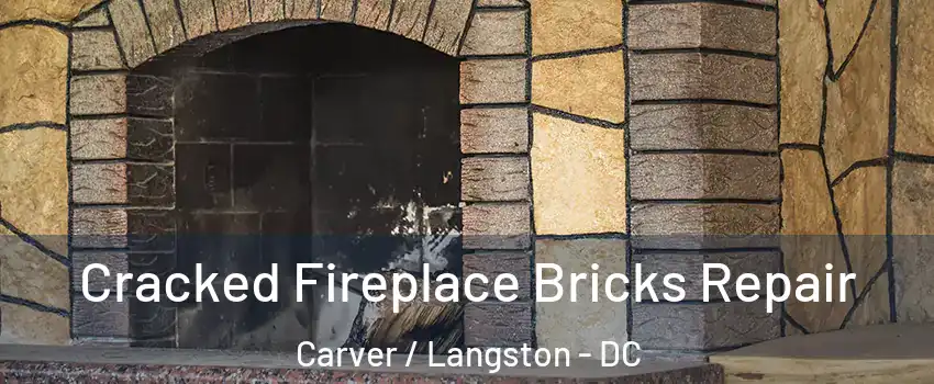 Cracked Fireplace Bricks Repair Carver / Langston - DC