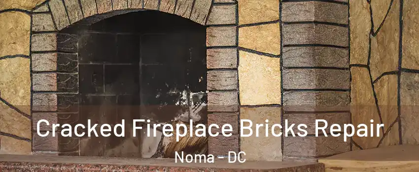 Cracked Fireplace Bricks Repair Noma - DC