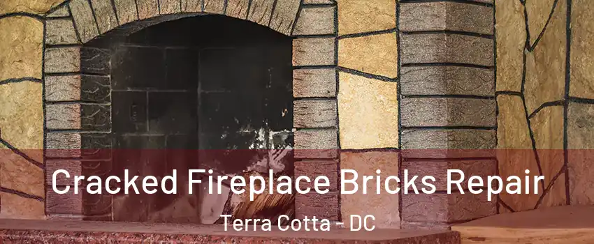 Cracked Fireplace Bricks Repair Terra Cotta - DC