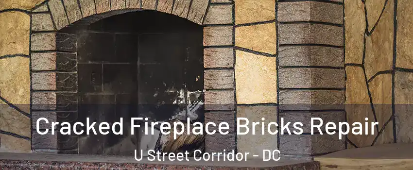 Cracked Fireplace Bricks Repair U Street Corridor - DC