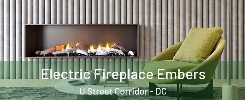 Electric Fireplace Embers U Street Corridor - DC