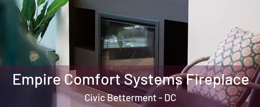 Empire Comfort Systems Fireplace Civic Betterment - DC