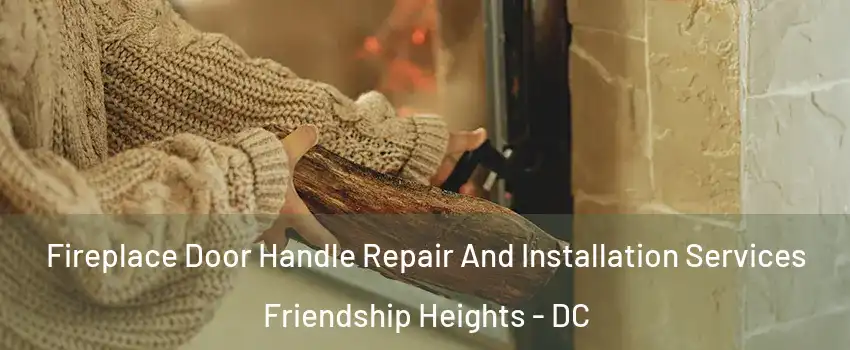 Fireplace Door Handle Repair And Installation Services Friendship Heights - DC