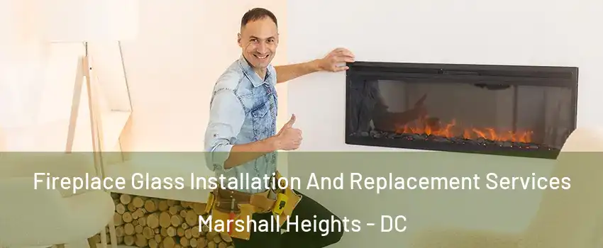 Fireplace Glass Installation And Replacement Services Marshall Heights - DC
