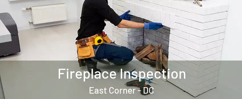 Fireplace Inspection East Corner - DC