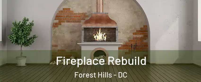 Fireplace Rebuild Forest Hills - DC