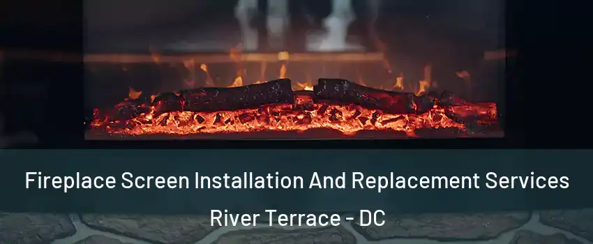 Fireplace Screen Installation And Replacement Services River Terrace - DC