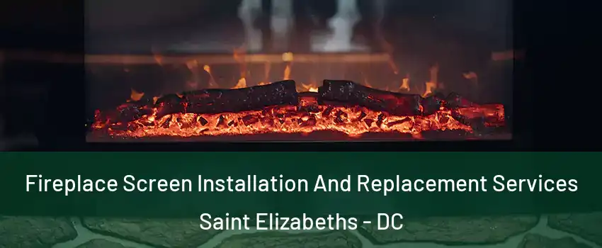 Fireplace Screen Installation And Replacement Services Saint Elizabeths - DC