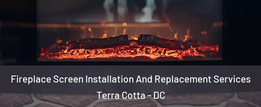 Fireplace Screen Installation And Replacement Services Terra Cotta - DC