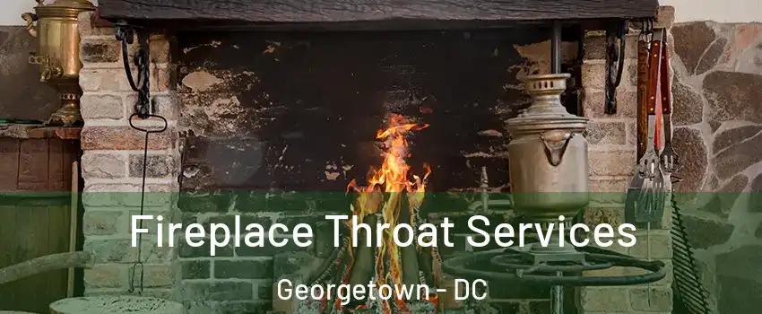 Fireplace Throat Services Georgetown - DC