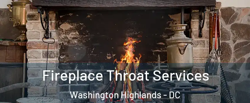Fireplace Throat Services Washington Highlands - DC