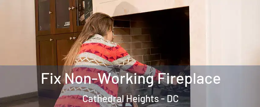 Fix Non-Working Fireplace Cathedral Heights - DC