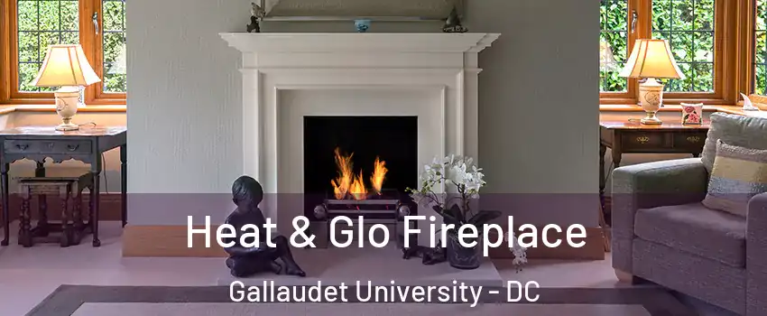 Heat & Glo Fireplace Gallaudet University - DC