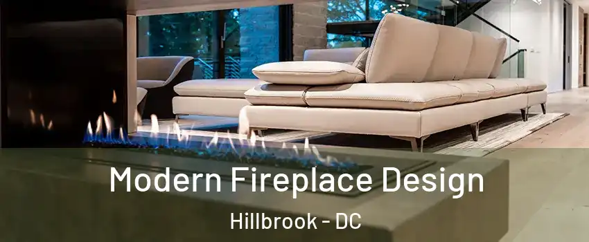 Modern Fireplace Design Hillbrook - DC