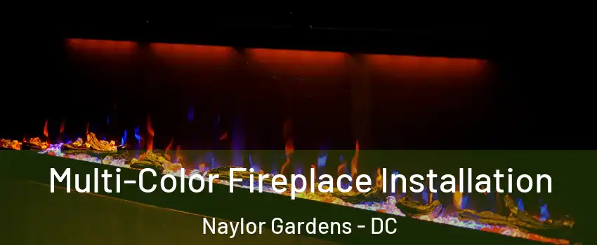 Multi-Color Fireplace Installation Naylor Gardens - DC