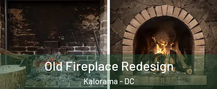 Old Fireplace Redesign Kalorama - DC