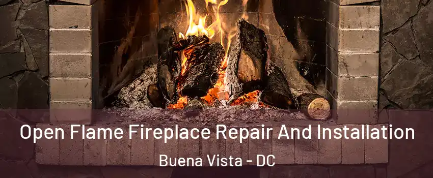 Open Flame Fireplace Repair And Installation Buena Vista - DC