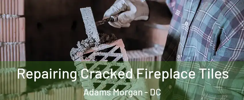 Repairing Cracked Fireplace Tiles Adams Morgan - DC